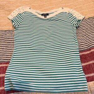 Chaps Green Short Sleeve T-Shirt